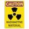 Signmission OSHA RADIATION Radioactive Materials 14in X 10in Plastic, 10" W, 14" H, Portrait, CR-P-1014-V-10269 OS-CR-P-1014-V-10269 - alternate 1